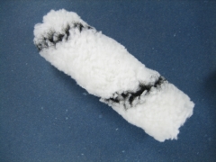 Kleinflächenwalze Schwarzfaden Polyester 10cm Polhöhe 13mm