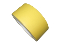 Weich PVC Klebeband quergerillt gelb 50mm