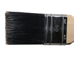 Fassadenpinsel 50mm breit schwarze Mixborste Holzstiel