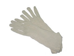 Baumwollhandschuh ohne Strickbund Unterhandschuh